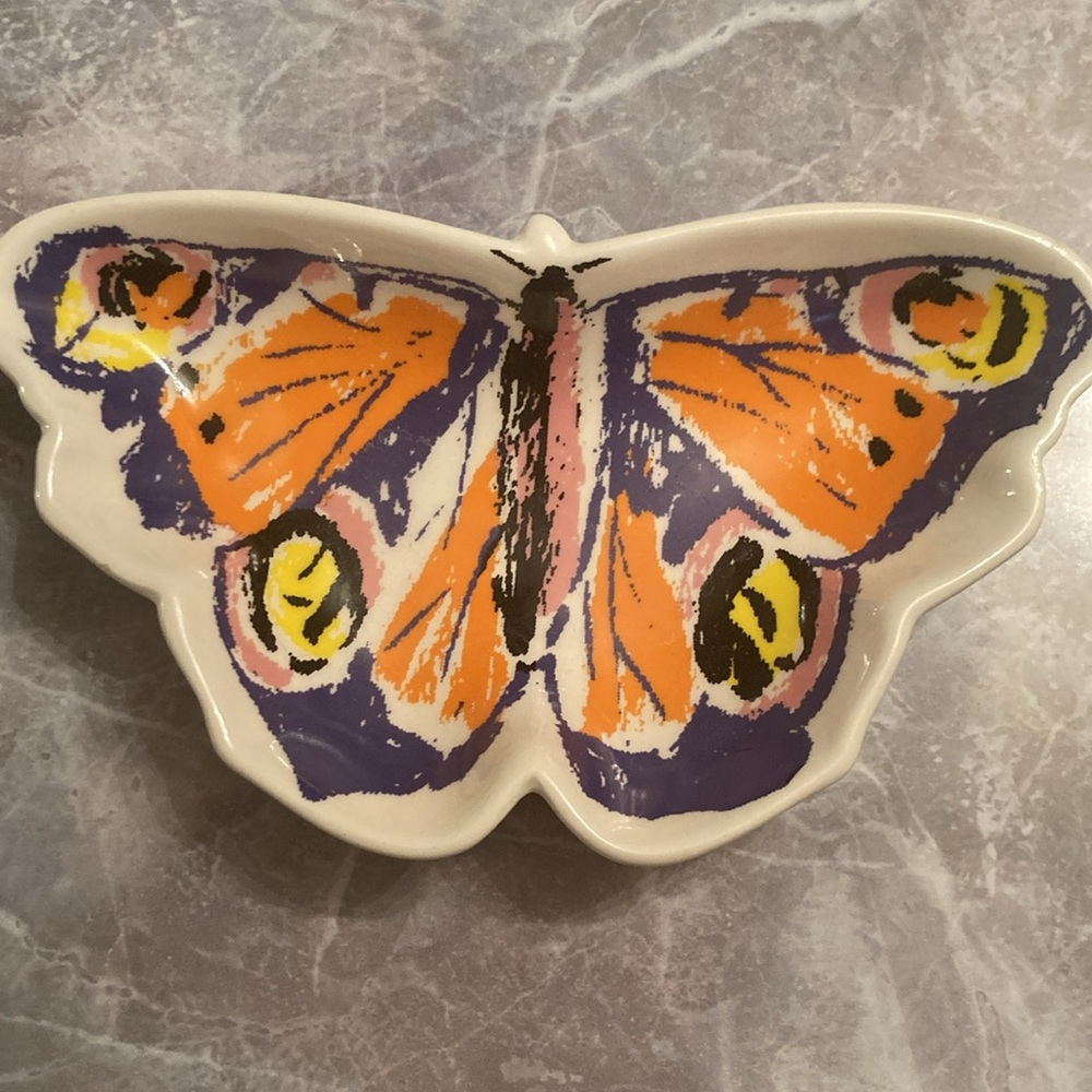 Butterfly Ceramic dish - Picture 4 of 5